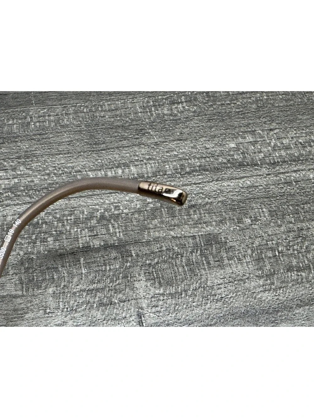 Silhouette Eyeglasses 5521 70 3530 Titan Rose Gold Rimless Austria 53[]19 140
